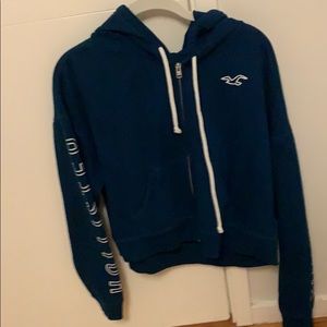 Hollister zipper hoodie